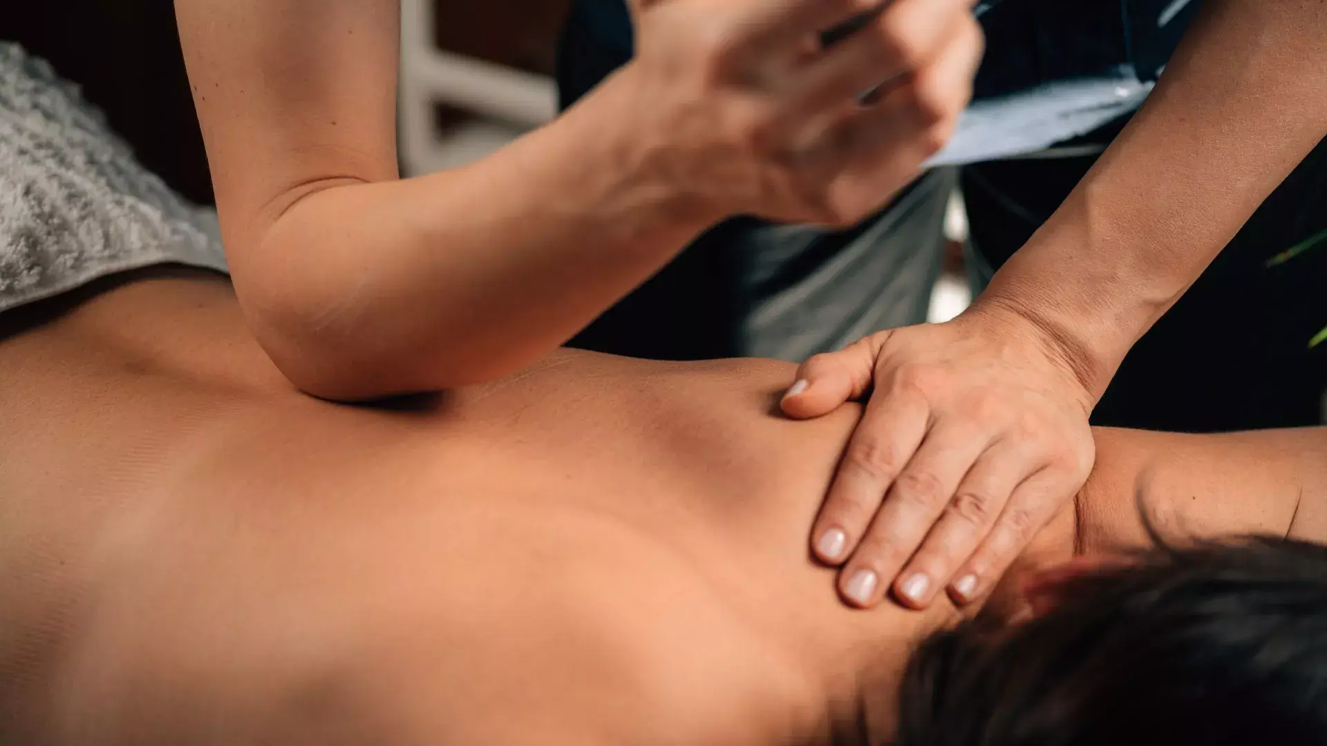 Deep tissue massage